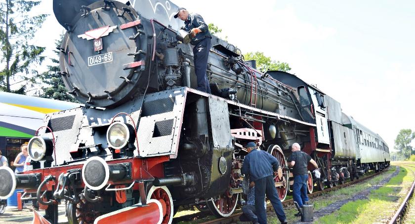 Raciąż ugościł zabytkowy pociąg
