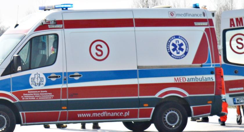 Rowerzysta zmarł w szpitalu