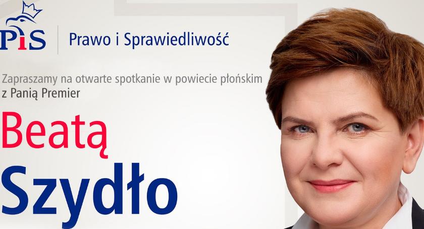 Beata Szydło w Raciążu, Baboszewie i Sochocinie