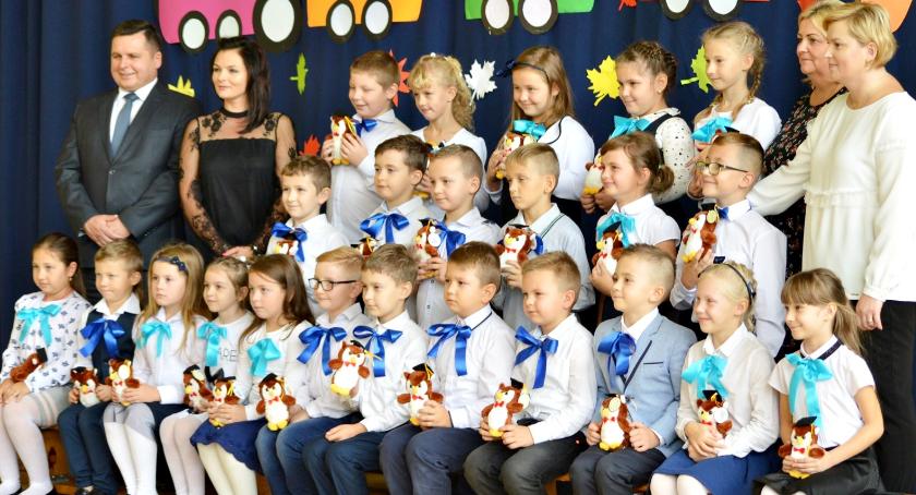 Ślubowanie pierwszoklasistów w Siedlinie