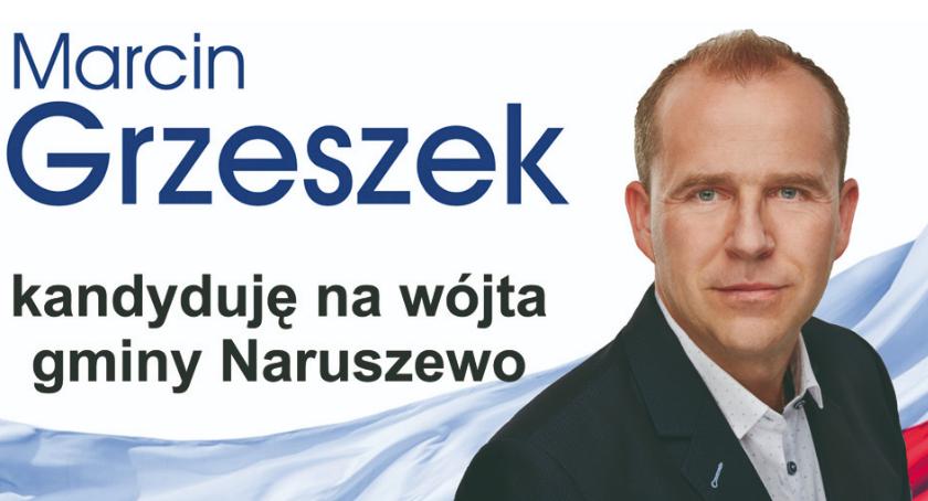 Marcin Grzeszek kandydatem PiS na wójta w Naruszewie