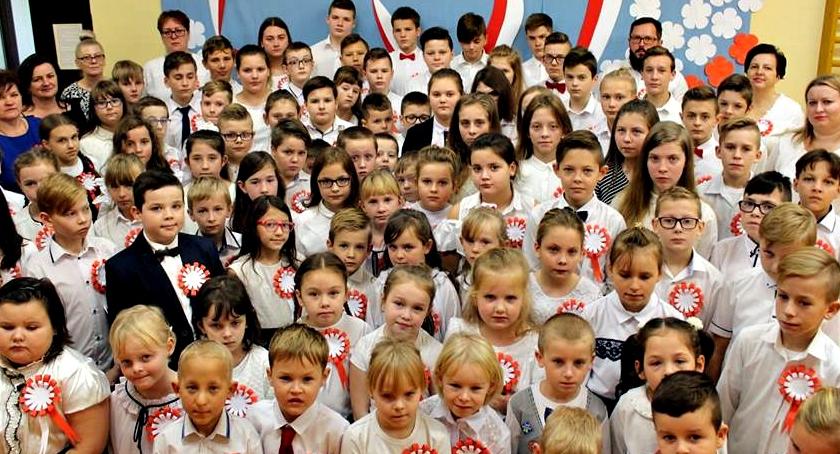 Świętowanie niepodległości - SP Zaborowo