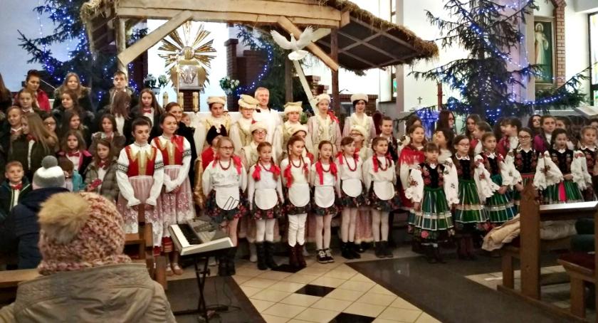 Uczniowie z Koziebród kolędowali w Kutnie