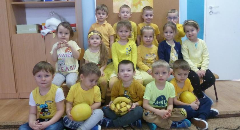 Wiosna i żółty dzień u przedszkolaków w Baboszewie