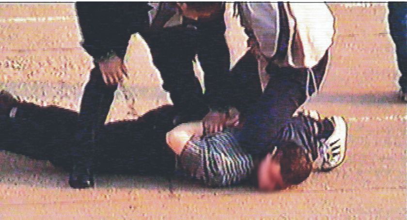 Zasadzka na żądającego haraczu od ucznia - kwietniowa akcja z 2001 roku