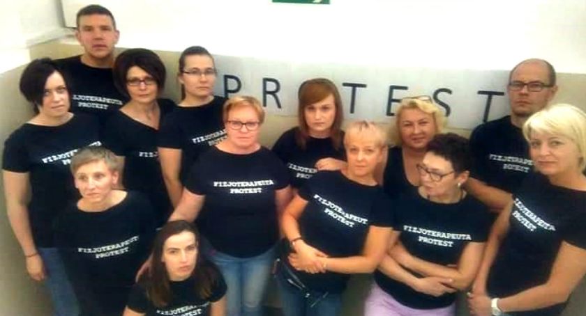 W szpitalu trwa protest fizjoterapeutów 