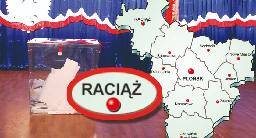 W Raciążu PiS - 57,66 %, KE - 27,40 %