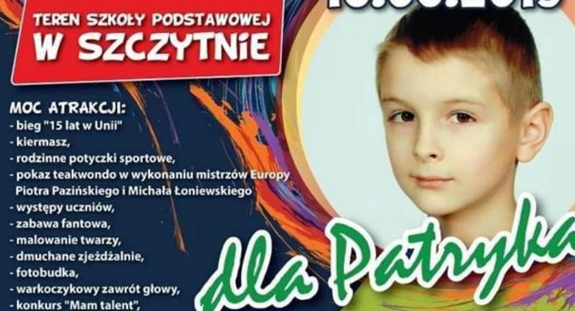 W Szczytnie piknik dla Patryka 