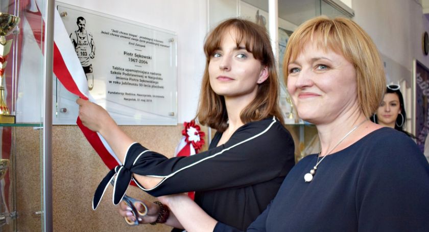 Biegnąc po marzenia, czyli patron na 50-lecie Szkoły Podstawowej w Nacpolsku