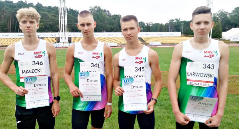 Na OOM najlepiej sztafeta czterystumetrowców