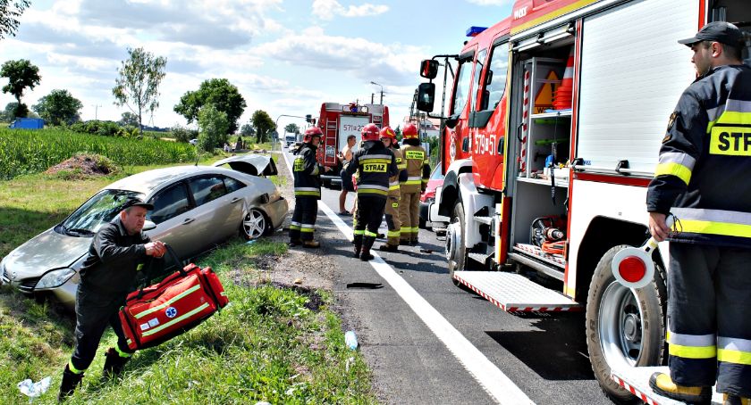 Jedna osoba zabrana do szpitala