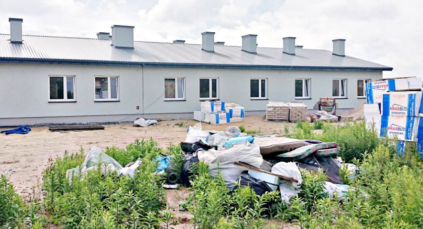 Kończą socjalny w Zdziarce