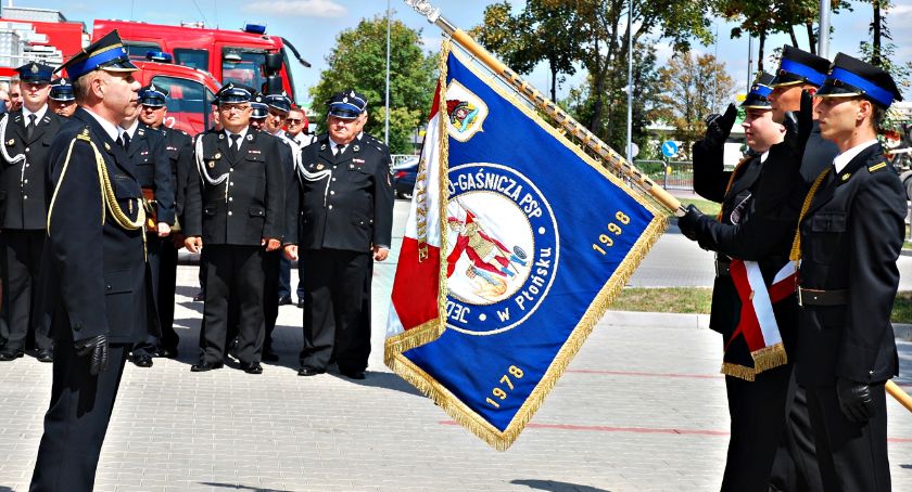 Uroczyste pożegnanie komendanta Jakubowskiego