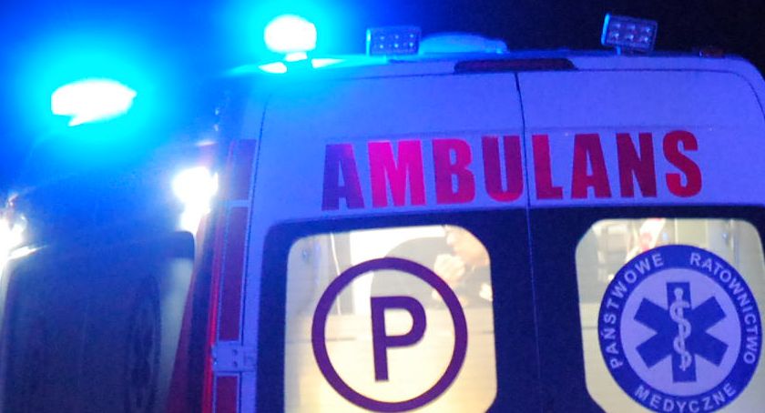Poważny wypadek w Chociszewie - trzy osoby trafiły do szpitala