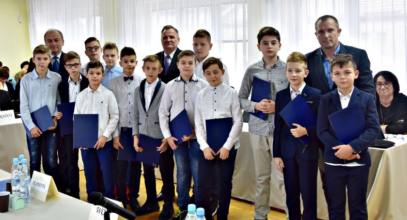Szczypiorniści wyróżnieni na sesji w Sochocinie