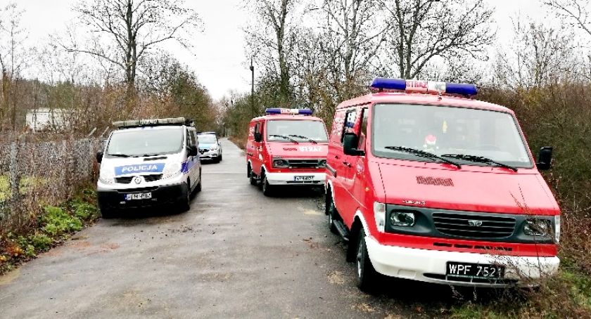 Poszukują zaginionego nad Wkrą w Kołozębiu