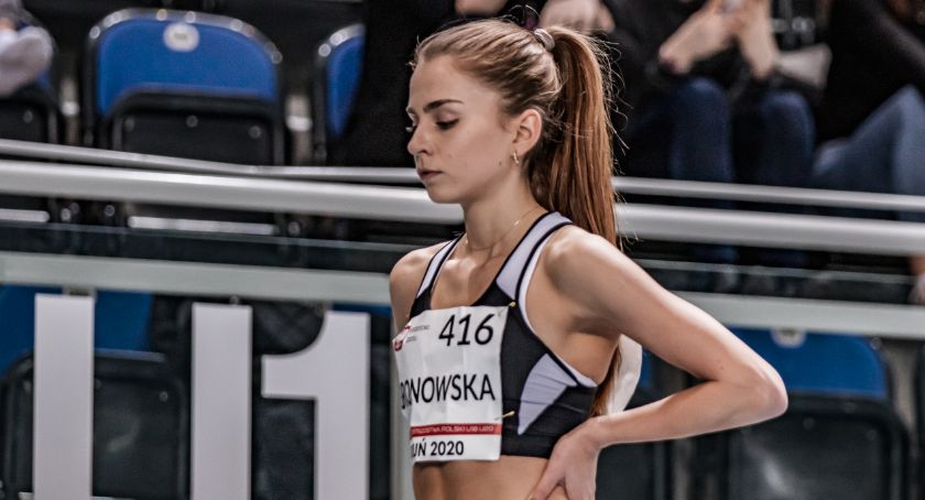 Halowe wicemistrzostwo Polski juniorów Zuzanny Bronowskiej