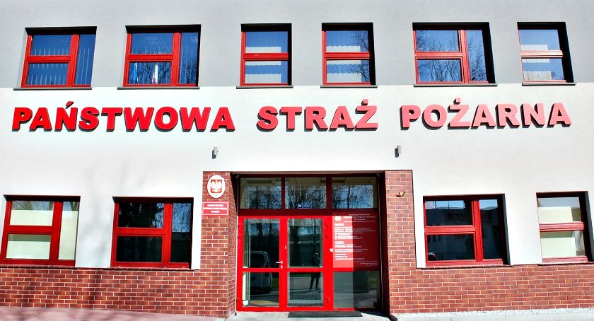 Komunikaty płońskiej komendy straży pożarnej