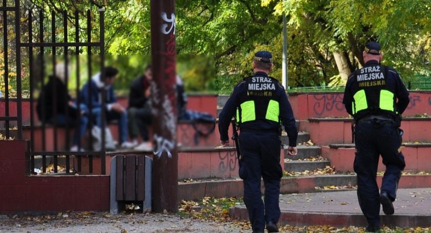 Straż Miejska - uciekinier ośrodka wychowawczego złapany na gorącym uczynku