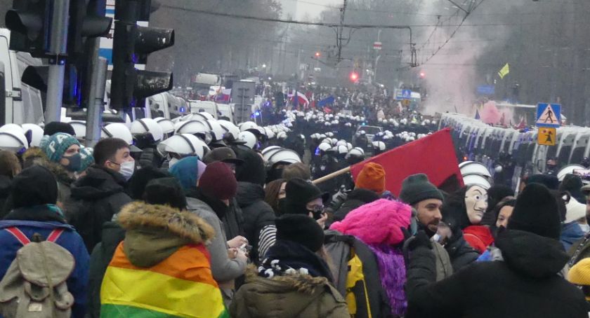 Strajk Kobiet dotarł na Żoliborz