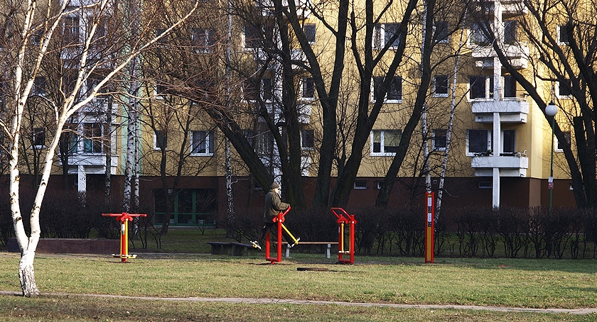Plenerowa siłownia na Potoku
