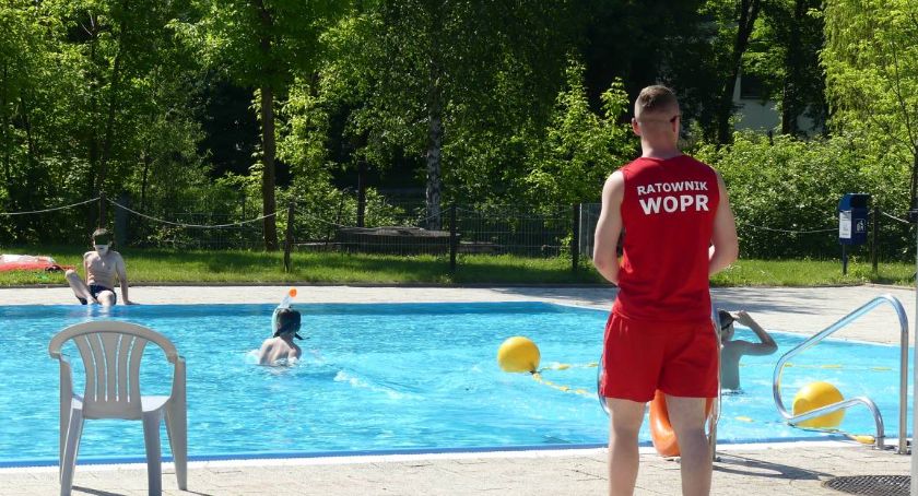 Odkryte baseny są już otwarte !