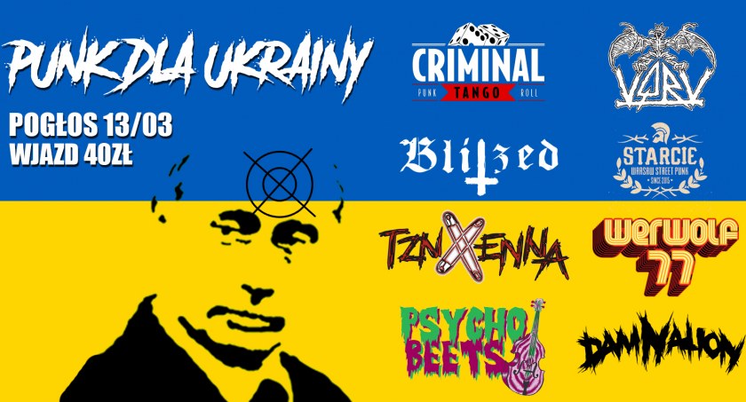 Charytatywny koncert: Punki dla Ukrainy fest