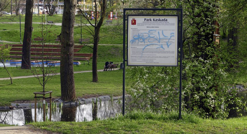 Park Kaskada i fontanna