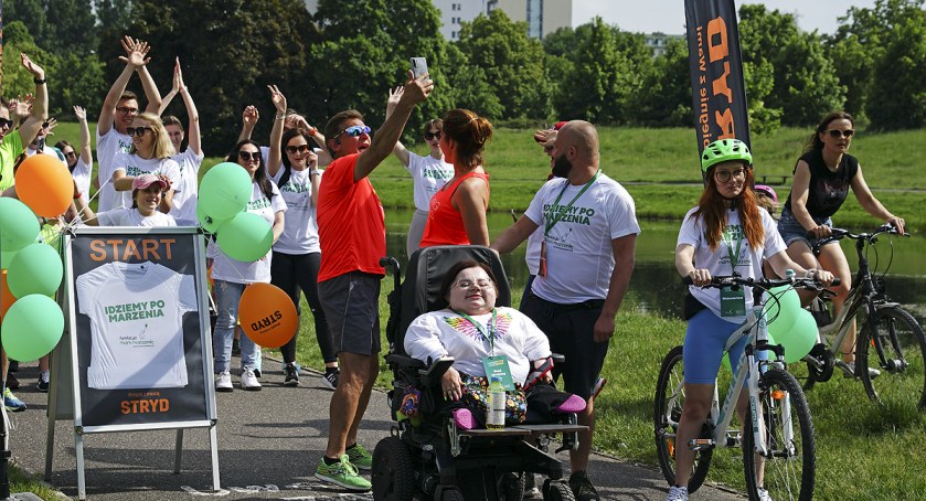 Idziemy po marzenia -charytatywny walking, czyli mityng chodziarski z Robertem Korzeniowskim