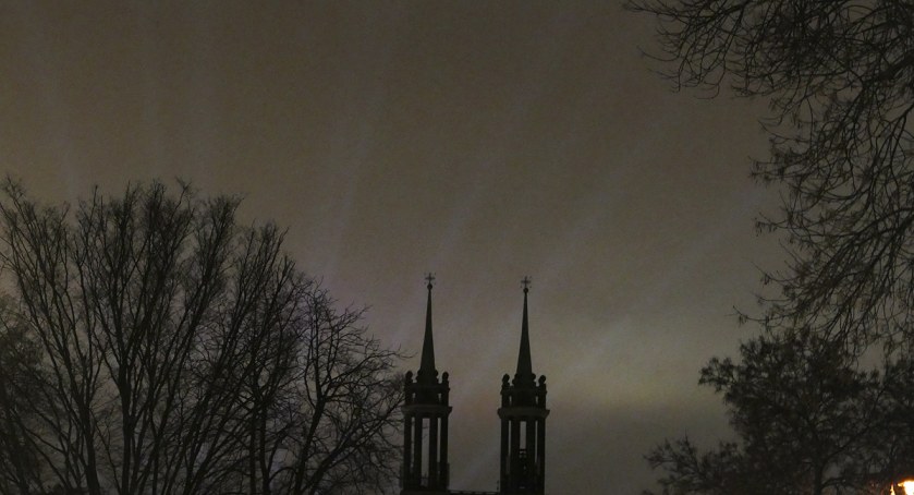 Dziwne światła na Żoliborzu