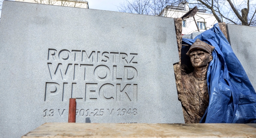 Pomnik rotmistrza Pileckiego gotowy