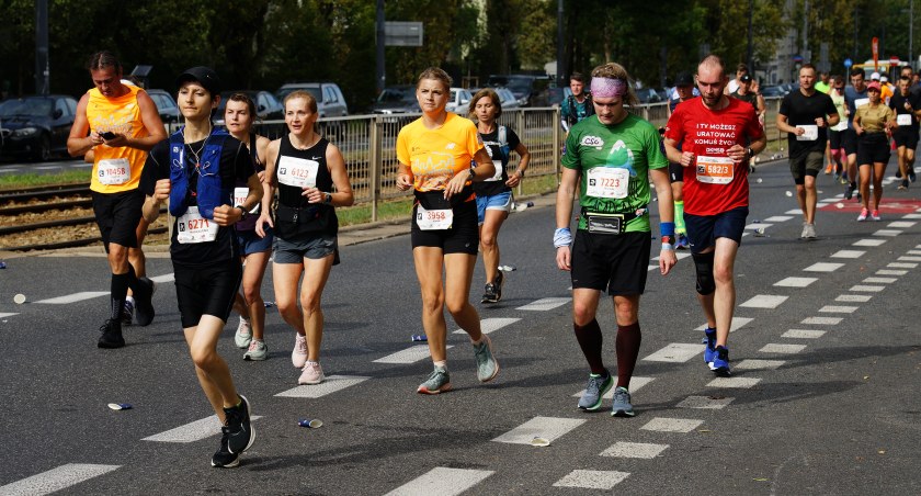 45. Maraton Warszawski zdjęcia z 35 kilometra cz. II