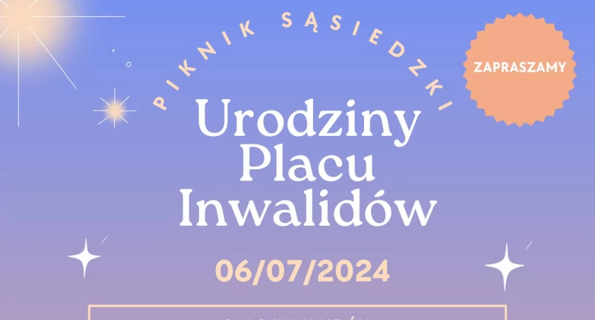 Urodziny na Placu Inwalidów