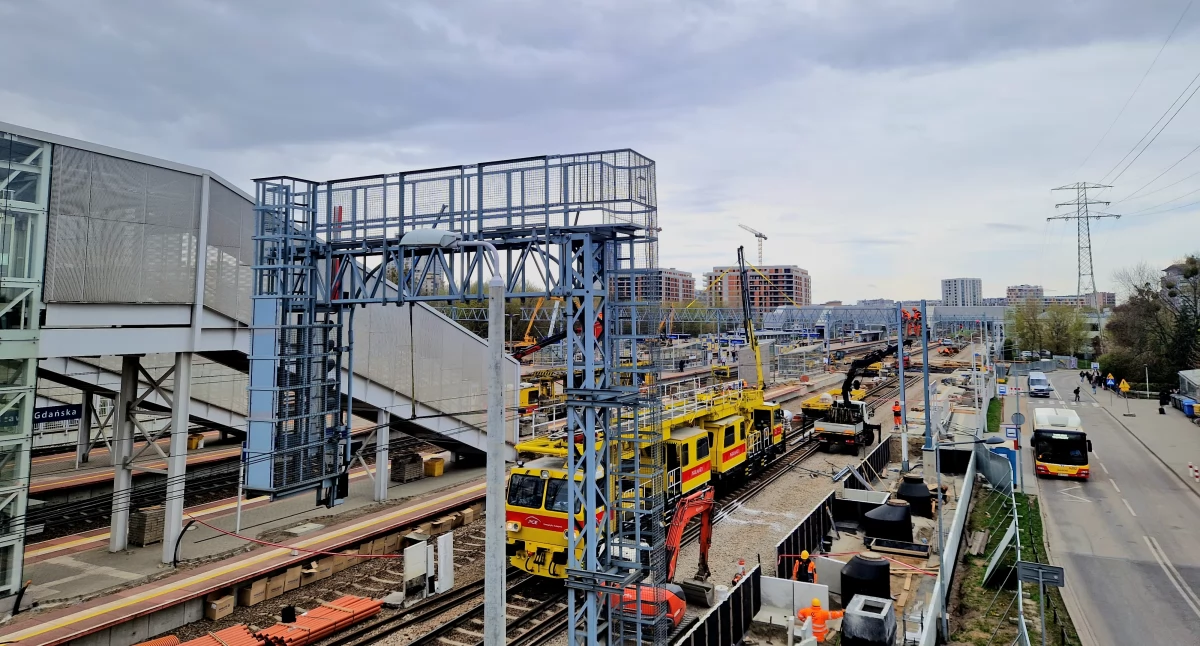 Budowa nowego tunelu oraz przejścia dla pieszych na stacji Warszawa Gdańska - nowe udogodnienia dla podróżnych!