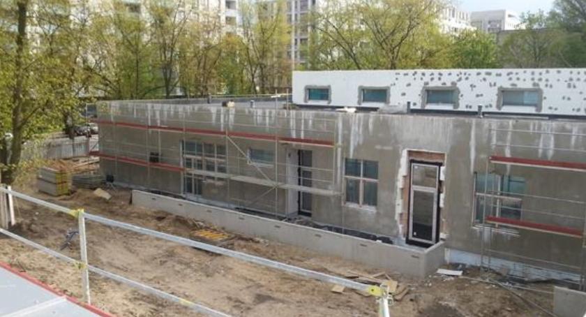 Budowa przedszkola i żłobka zaawansowana