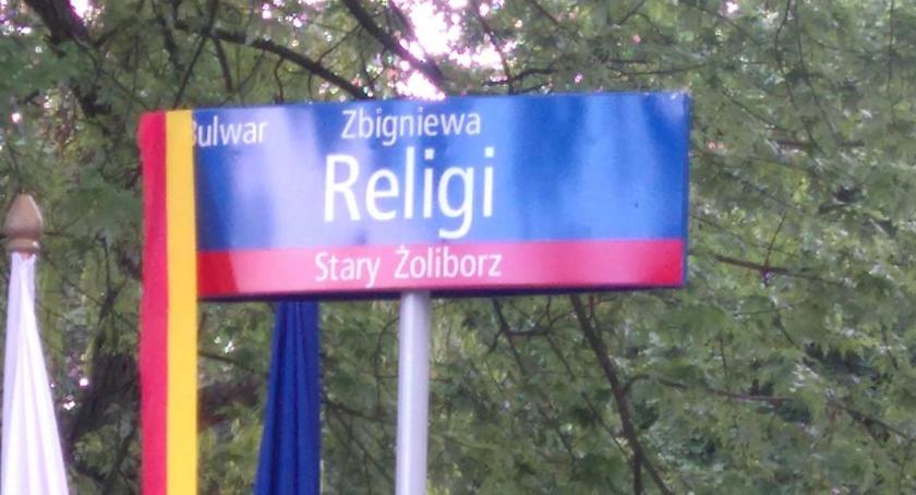 Jest już bulwar Zbigniewa Religi