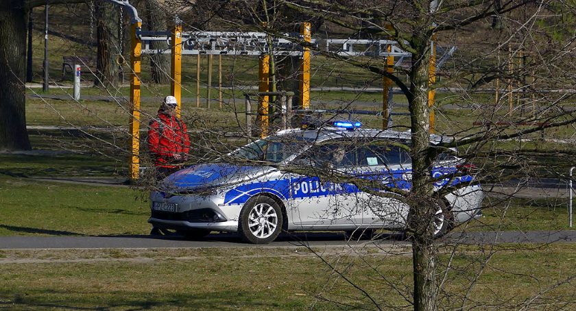 Łapią na Kępie Potockiej?