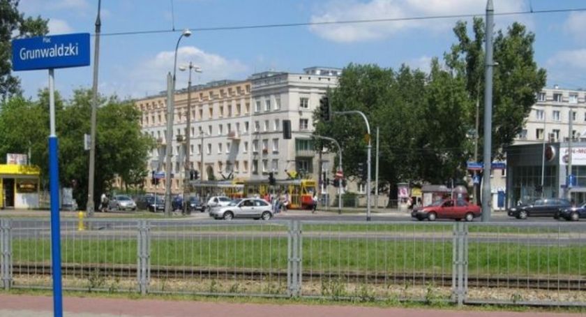 Możliwe dwie opcje prowadzenia Placu Grunwaldzkiego