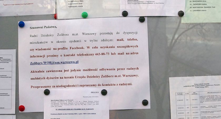 Żoliborscy radni wracają na dyżur?