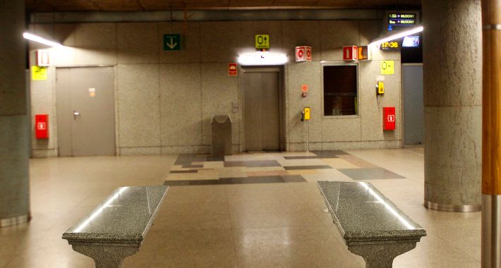 Metro Plac Wilsona – ławeczka potrzebna od zaraz