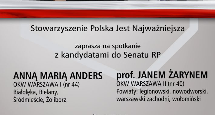 Spotkanie z prof. Janem Żarynem i Anną Marią Anders 