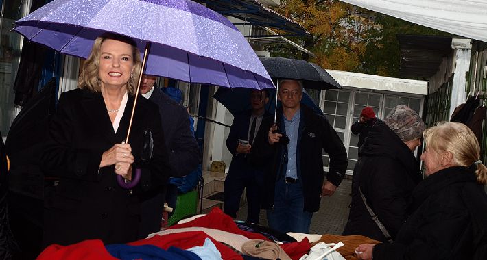 Anna Maria Anders odwiedziła Bazar przy Włościańskiej