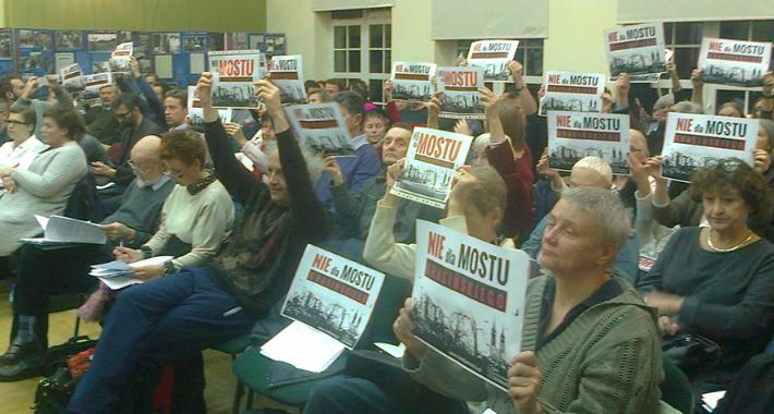 Radni na Żoliborzu mówią jednym głosem – Nie dla Mostu Krasińskiego.
