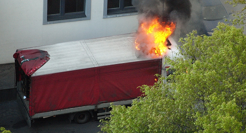 Pożar na Potoku