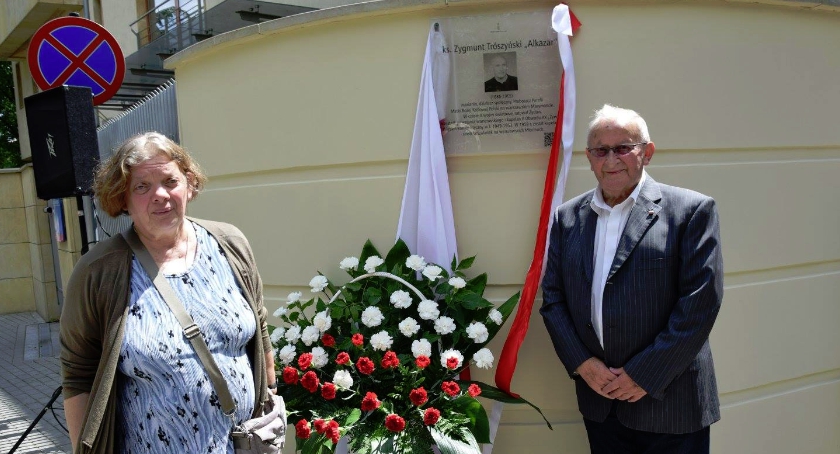 Legendarny Ks. Zygmunt Trószyński upamiętniony.