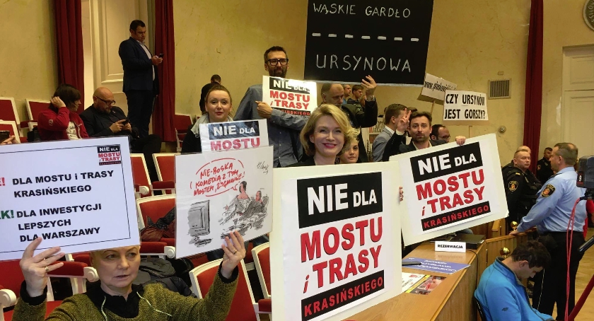ŻOLIBORZ MOŻE ODETCHNĄĆ.  MOST I TRASA KRASIŃSKIEGO ODCHODZĄ W NIEBYT.