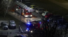 Akcja Straży Pożarnej na Marymoncie