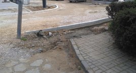 Fuszerka podczas remontu ulicy Śmiałej