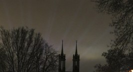 Dziwne światła na Żoliborzu