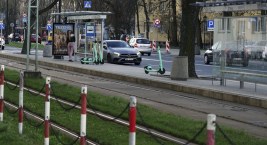Operatorzy hulajnóg opanowali Żoliborz